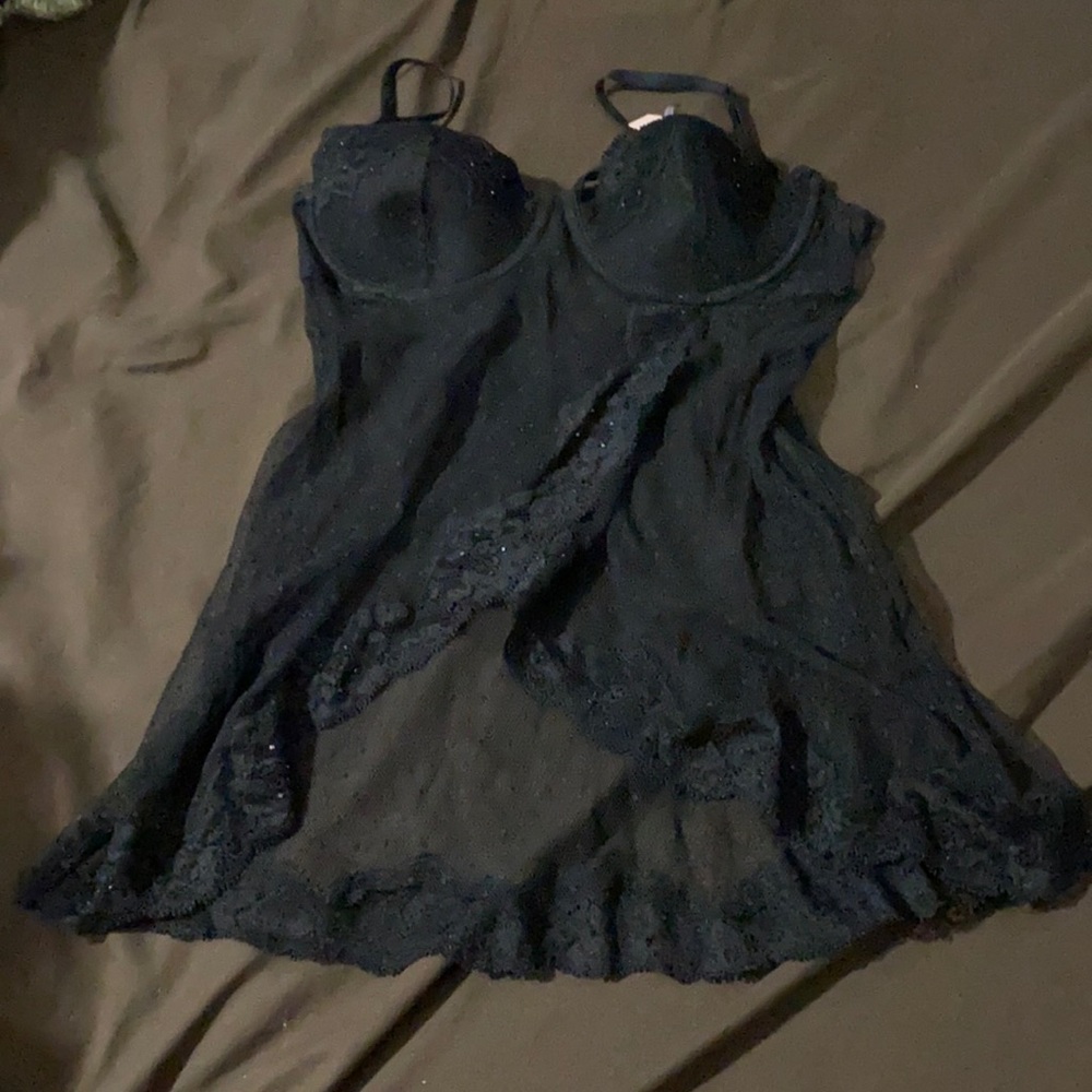 Black Lace Victoria’s Secret Top